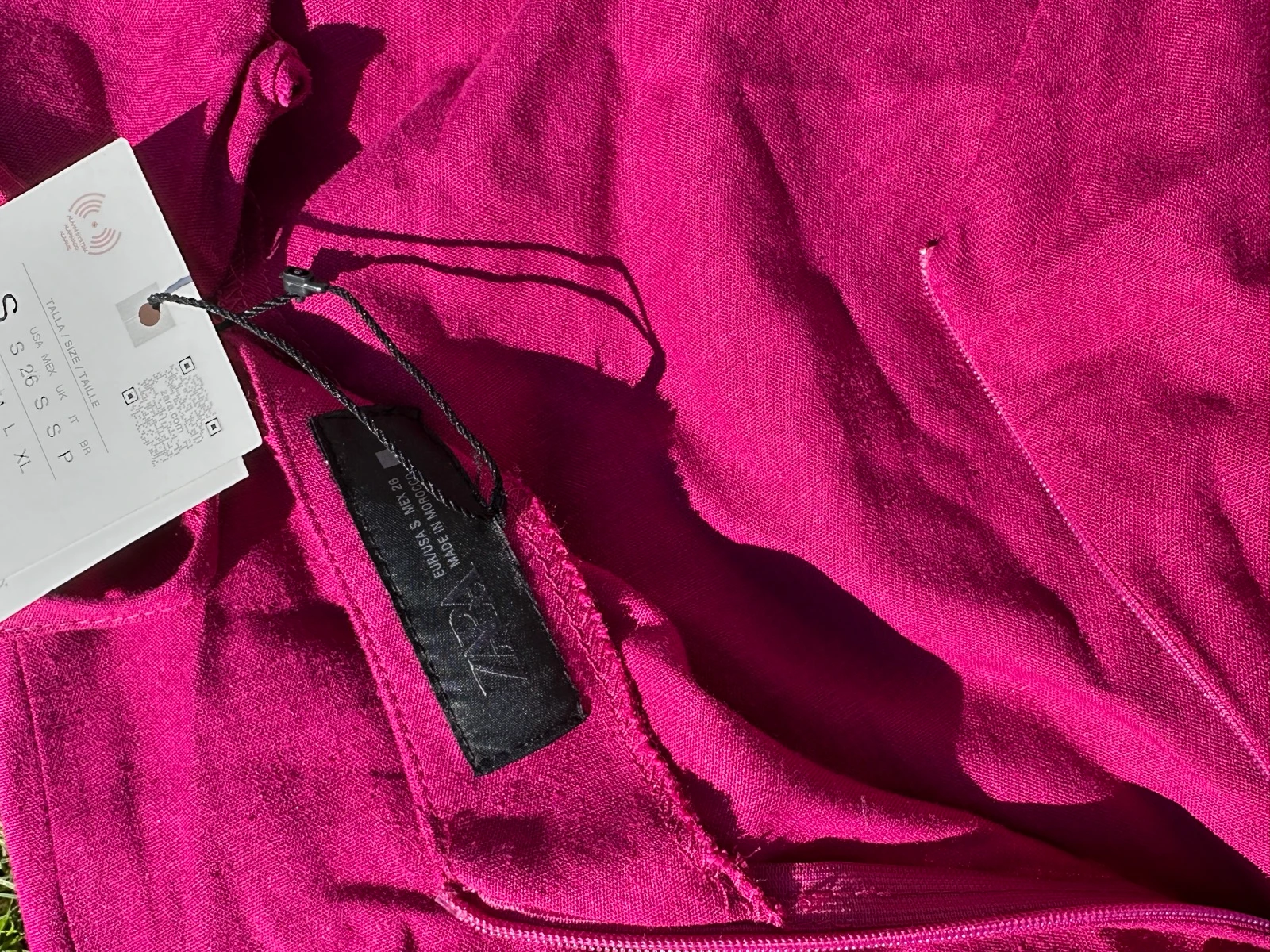 Vestido midi alças com linho – photo 6
